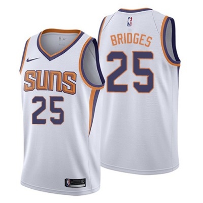 Nike Phoenix Suns #25 Mikal Bridges White NBA Swingman Association Edition Jersey Men's